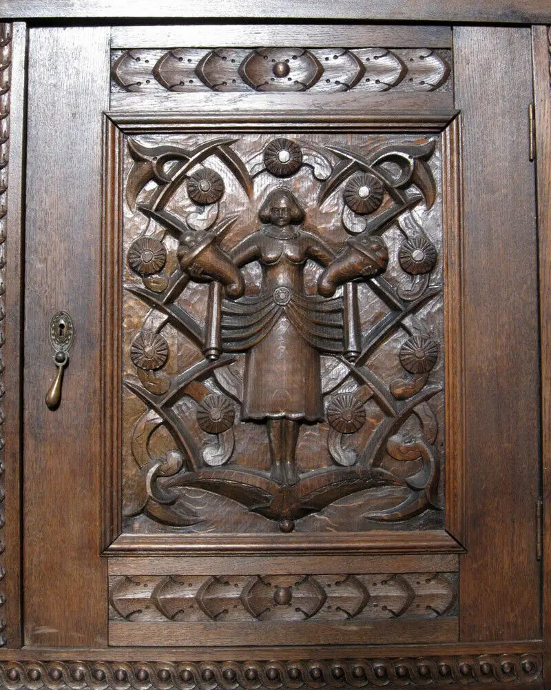 Repräsentativer Sakristei - Schrank aus dem Danziger Barock Antik Kolosseum 7