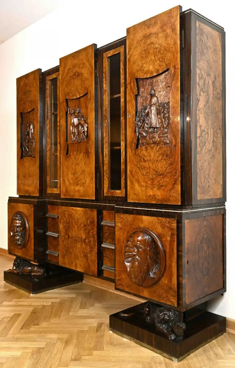 Einzigartiges Art Déco Herrenzimmer im venetischen Stil Antik Kolosseum 10