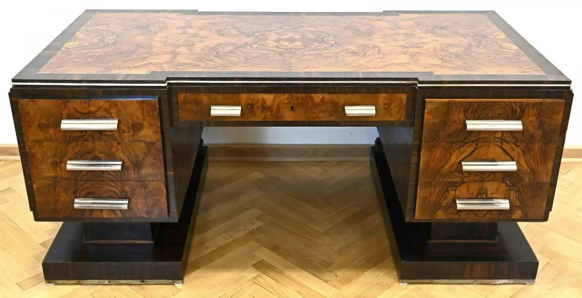 Einzigartiges Art Déco Herrenzimmer im venetischen Stil Antik Kolosseum 4