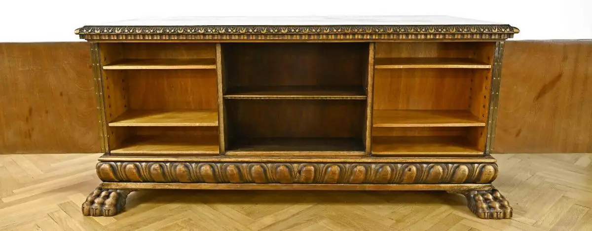Monumentaler Schreibtisch aus der Neorenaissance Antik Kolosseum 7