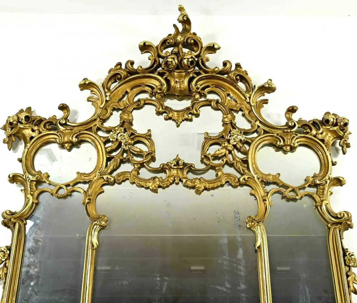 Elegante Spiegelkonsole im Neorokoko Stil Antik Kolosseum 5