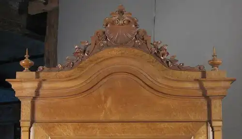 3- teiliges Gründerzeit Schlafzimmer aus Ahorn gefertigt um 1900 Antik Kolosseum