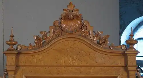 3- teiliges Gründerzeit Schlafzimmer aus Ahorn gefertigt um 1900 Antik Kolosseum