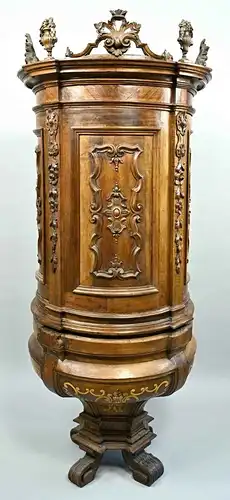 Einmaliges Barockes Salonmöbel in Zylinderform Antik Kolosseum