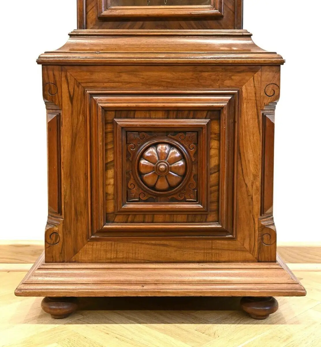 Imposante Standuhr aus der Gründerzeit Antik Kolosseum 4