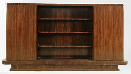 Eleganter Bauhaus Bücherschrank aus Palisanderholz Antik Kolosseum
