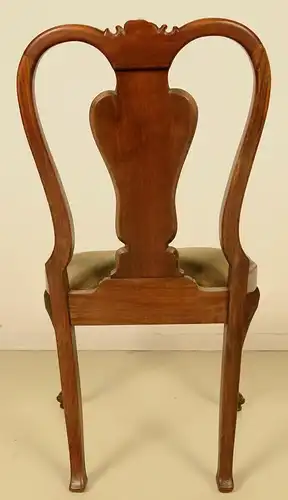 Zwei Neobarock Stühle aus Nussbaum gefertigt um 1930 Antik - Kolosseum