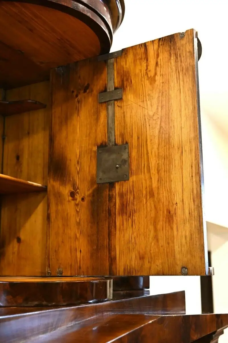 Unglaublicher Berliner Biedermeier Sekretär Antik Kolosseum 6