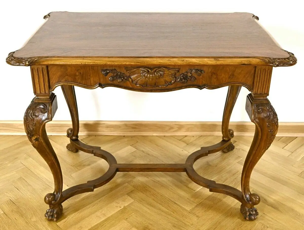 Zauberhafte 5-teilige Salonsitzgruppe aus der Neorenaissance Antik Kolosseum 6