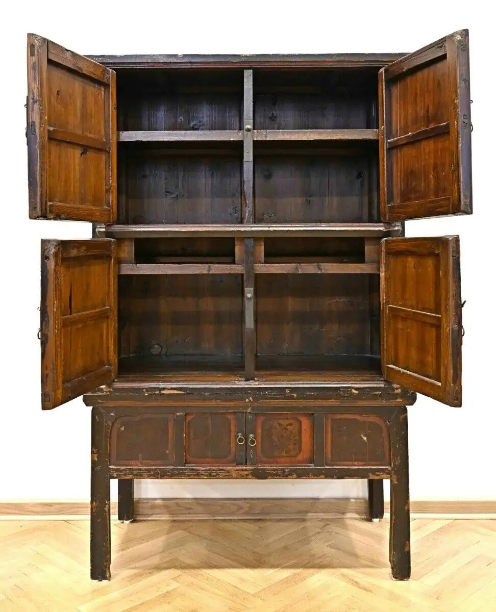 Chinesischer Kabinettschrank gefertigt um 1880 Antik Kolosseum 5