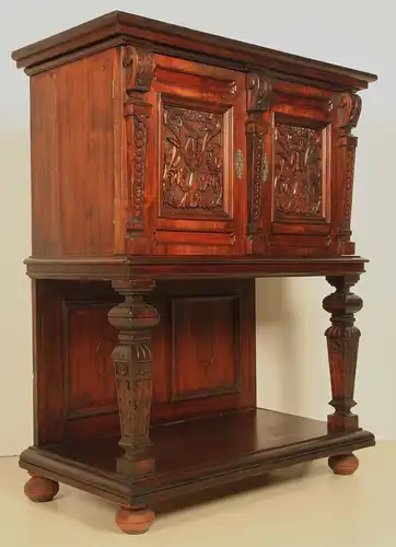 Schöner Gründerzeit Kabinettschrank aus Weichholz um 1900 Antik Kolosseum