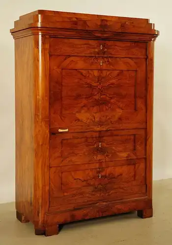 Eleganter Biedermeier Blender / Kleiderschrank um 1830/40 Antik Kolosseum