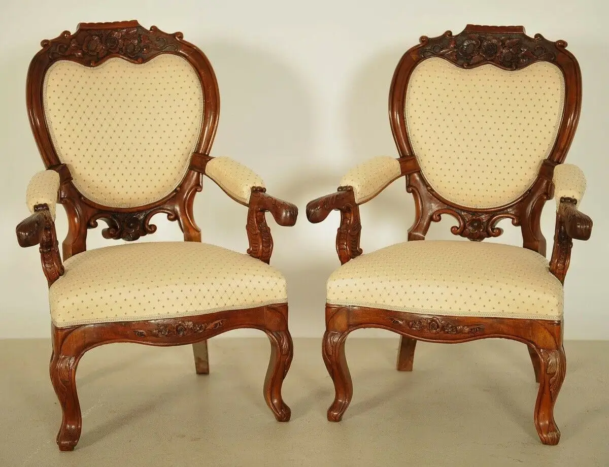 Restaurierter Louis Philippe Damensalon Sofa / zwei Sessel Antik Kolossuem 3