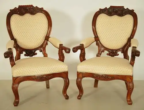 Restaurierter Louis Philippe Damensalon Sofa / zwei Sessel Antik Kolossuem