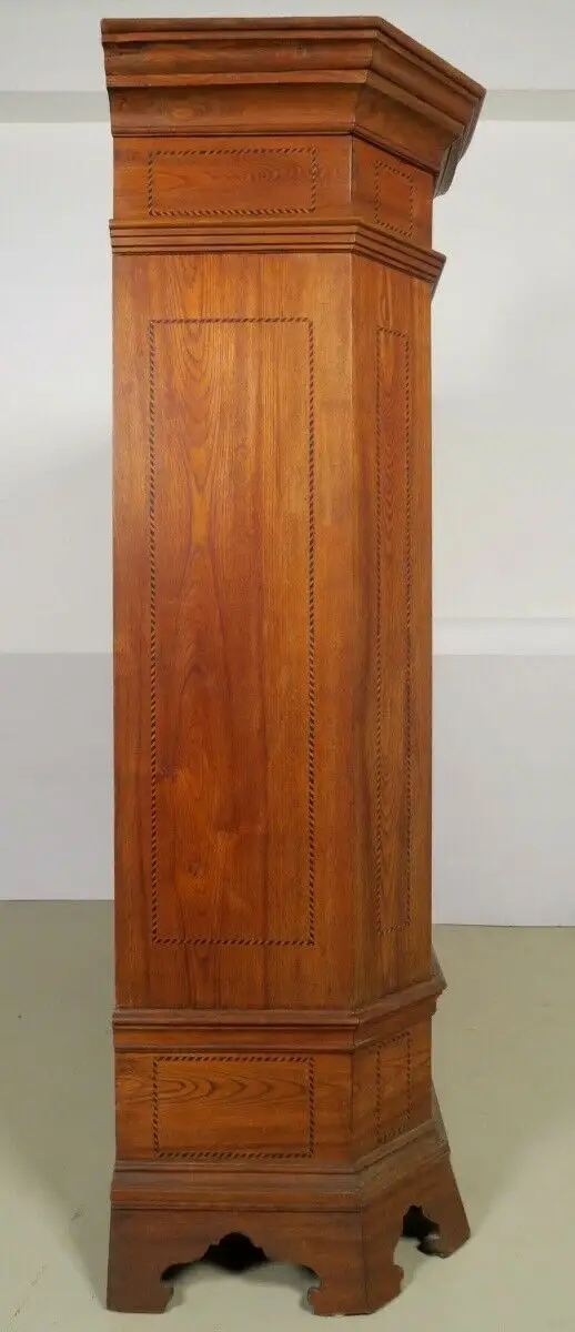 Seltener Braunschweiger Barock Kleiderschrank aus Eschenholz Antik Kolosseum 3