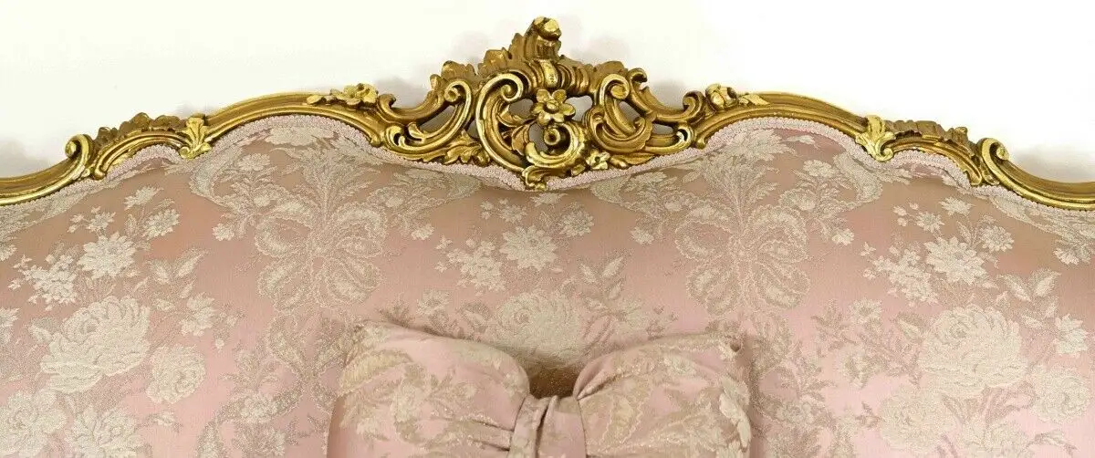 Exquisite Salonsitzgruppe im Neorokoko-Stil Sofa, Sessel, Tisch Antik Kolosseum 6