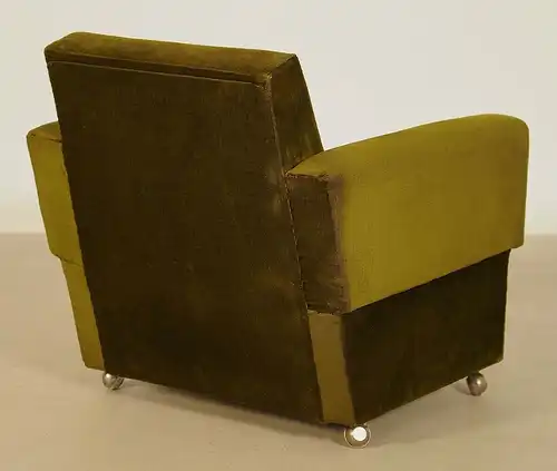Zwei grüne Sessel aus den 70er Jahren Antik Kolosseum