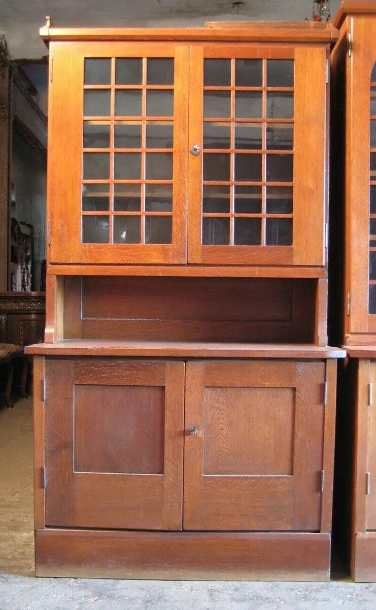 Zwei Jugendstil Riemerschmid Bücherschränke gefertigt um 1910 Antik Kolosseum 5