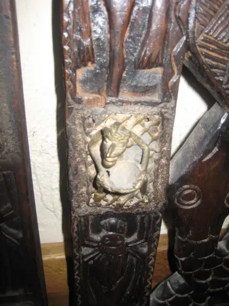 Wandbilnis, Relief Holz, Afrika 3