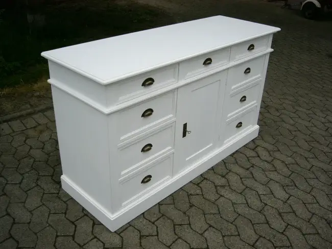 Sideboard Anrichte Landhaus Theke Raumteiler Shabby Look 1