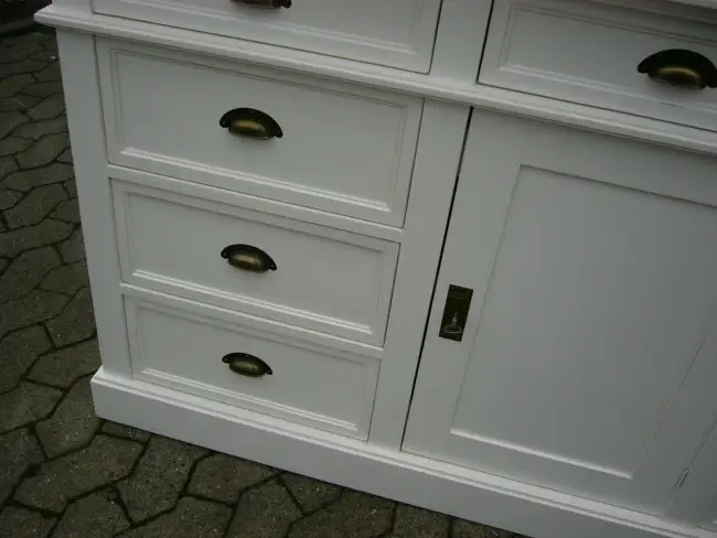 Sideboard Anrichte Landhaus Theke Raumteiler Shabby Look 10