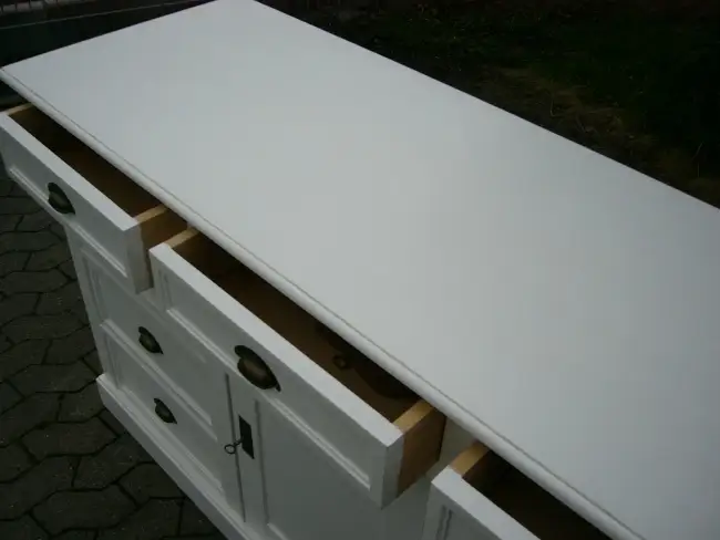 Sideboard Anrichte Landhaus Theke Raumteiler Shabby Look 12