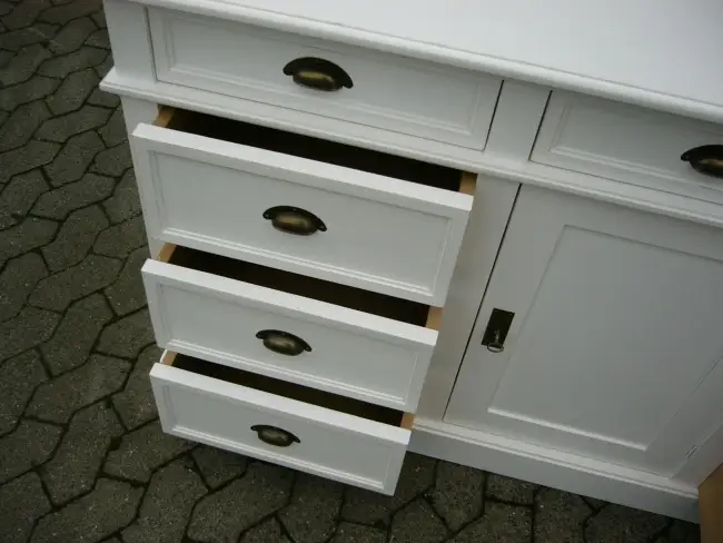 Sideboard Anrichte Landhaus Theke Raumteiler Shabby Look 14