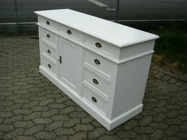 Sideboard Anrichte Landhaus Theke Raumteiler Shabby Look 2