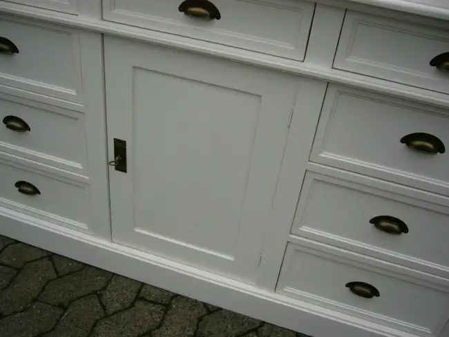 Sideboard Anrichte Landhaus Theke Raumteiler Shabby Look 8