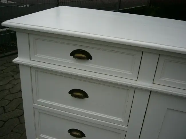 Sideboard Anrichte Landhaus Theke Raumteiler Shabby Look 9