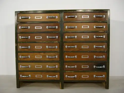 Kommode Industrie Design Industrial Used Shabby Look Werkzeug um 1930 Jhd.
