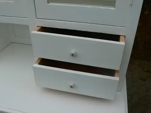 Buffet Küchen Buffet Bauhaus weiß restauriert antik um 1930 Jhd.