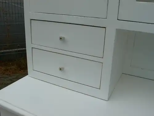 Buffet Küchen Buffet Bauhaus weiß restauriert antik um 1930 Jhd.