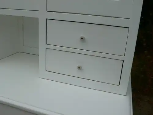 Buffet Küchen Buffet Bauhaus weiß restauriert antik um 1930 Jhd.