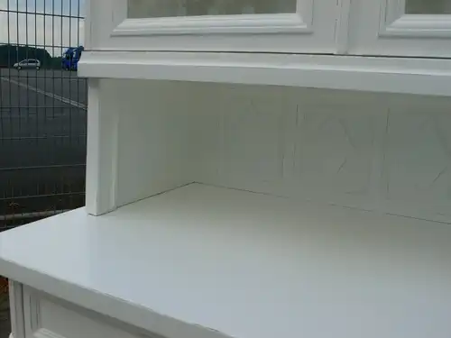 Buffet Küchen Buffet Bauhaus weiß restauriert antik um 1930 Jhd.