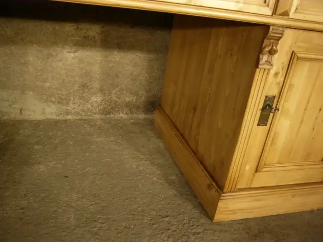 Schreibtisch Gründerzeit antik Weichholz Sekretär Schreibpult um 1900 Jhd. 5