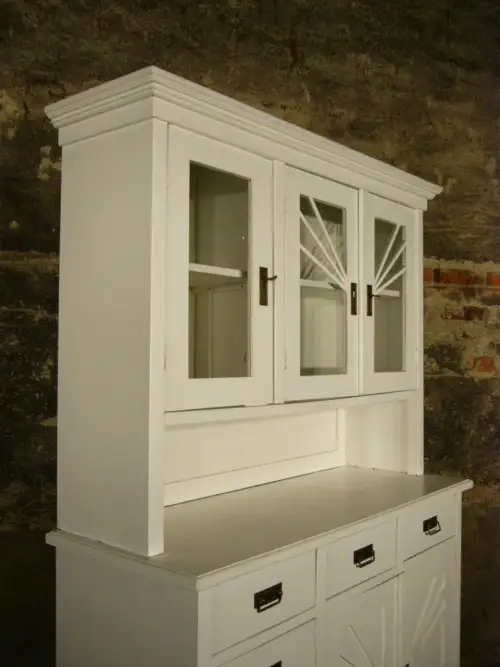 Buffet Jugendstil antik Küchen Schrank im Landhaus Stil um 1900 0