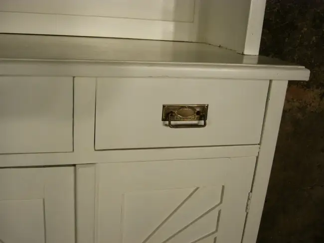 Buffet Jugendstil antik Küchen Schrank im Landhaus Stil um 1900 10