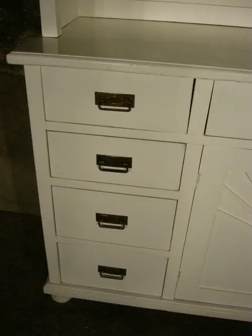 Buffet Jugendstil antik Küchen Schrank im Landhaus Stil um 1900 13