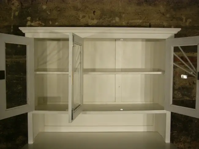 Buffet Jugendstil antik Küchen Schrank im Landhaus Stil um 1900 17