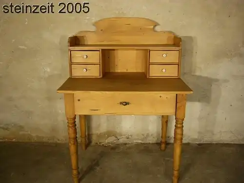 Tisch Schreibtisch antik Gründerzeit Damenschreibtisch Weichholz um 1900 Jhd.