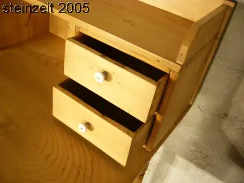 Tisch Schreibtisch antik Gründerzeit Damenschreibtisch Weichholz um 1900 Jhd.