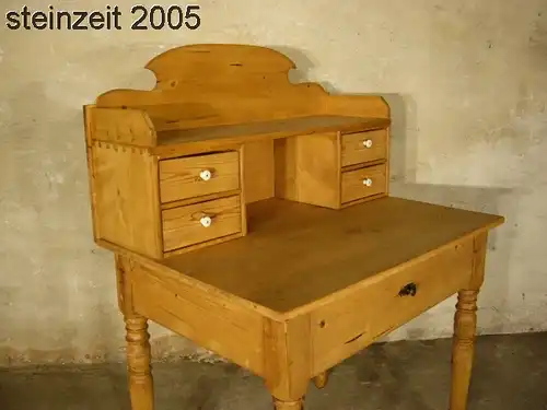 Tisch Schreibtisch antik Gründerzeit Damenschreibtisch Weichholz um 1900 Jhd.