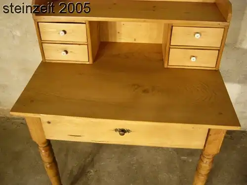 Tisch Schreibtisch antik Gründerzeit Damenschreibtisch Weichholz um 1900 Jhd.