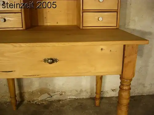 Tisch Schreibtisch antik Gründerzeit Damenschreibtisch Weichholz um 1900 Jhd.