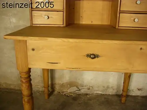 Tisch Schreibtisch antik Gründerzeit Damenschreibtisch Weichholz um 1900 Jhd.