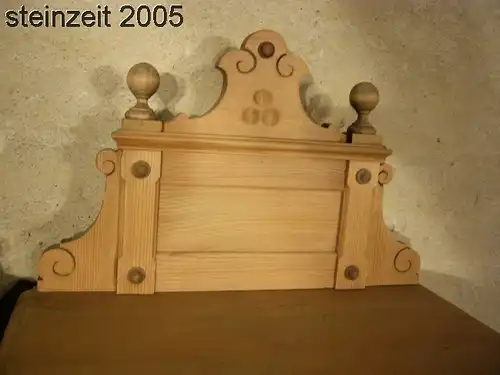 1 Paar Nachttische Nachtschrank antik Weichholz alt Jugendstil um 1900 Jhd.