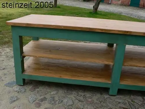 Tisch Schneidertisch Blumenbindertisch antik original sehr selten um 1900 Jhd.