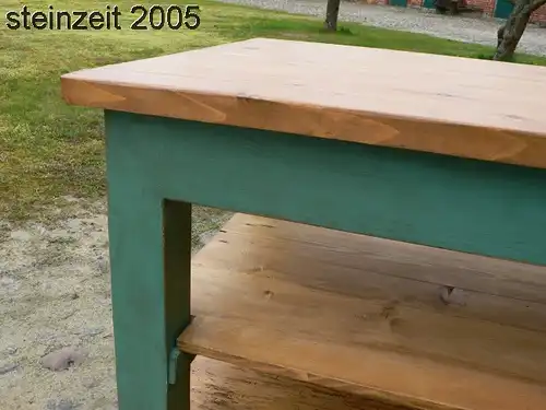 Tisch Schneidertisch Blumenbindertisch antik original sehr selten um 1900 Jhd.
