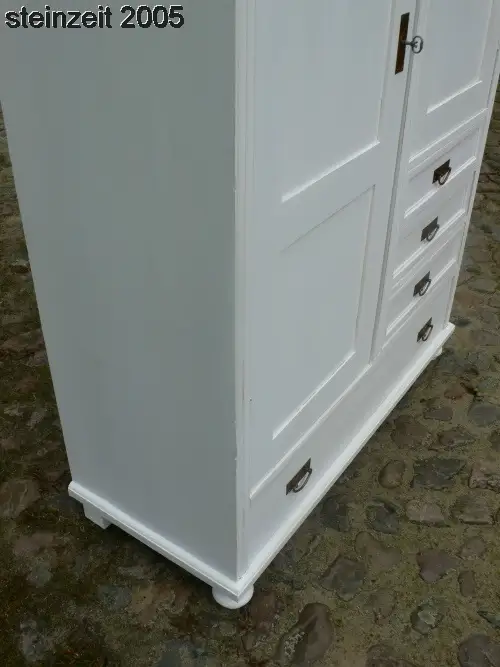 Schrank antik weiss Gründerzeit Super praktisch im Landhaus Stil um 1900 Jhd. 11